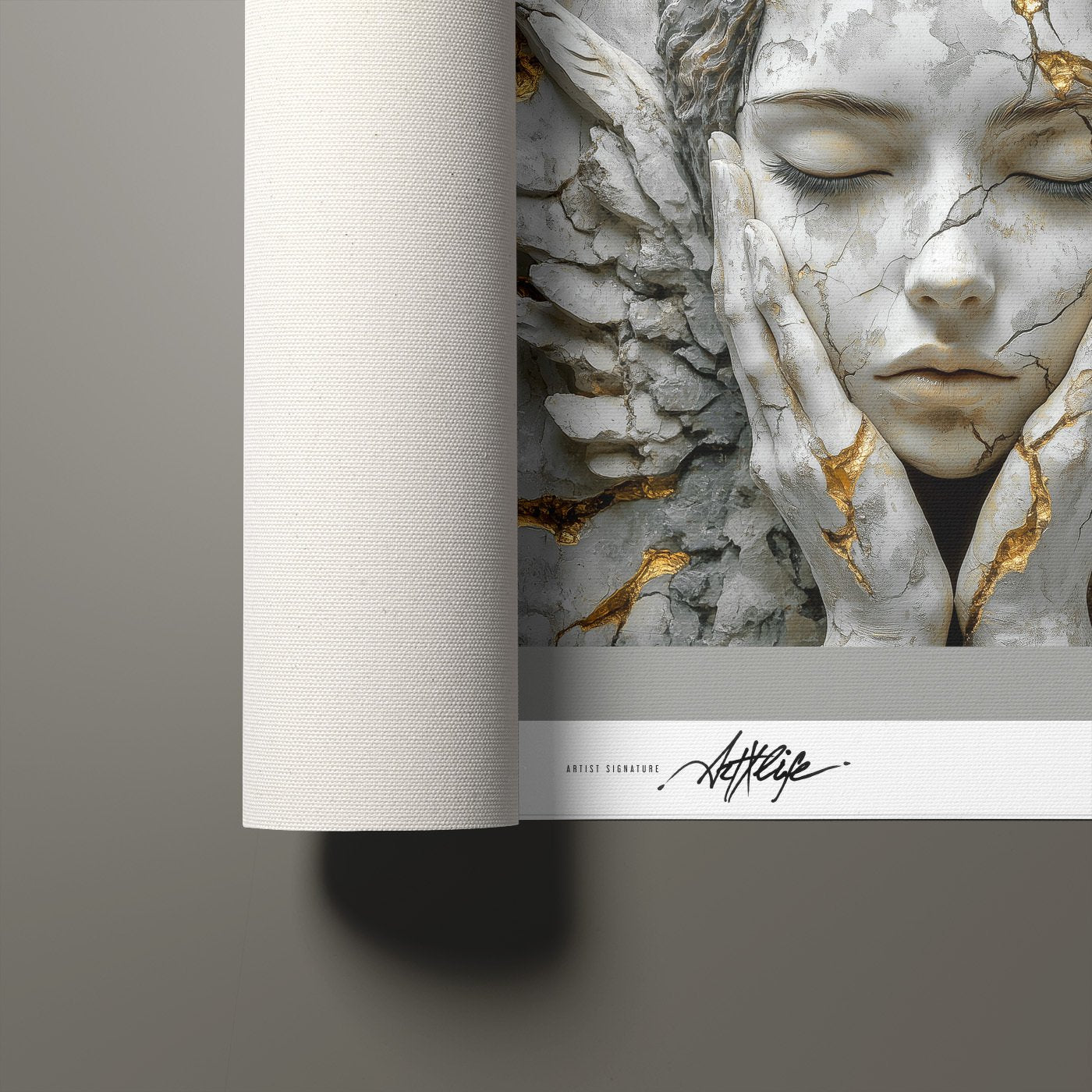 Stone Angel Wings