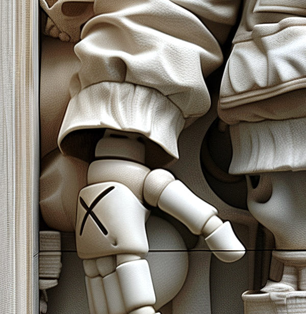 Skeleton Kaws in Box