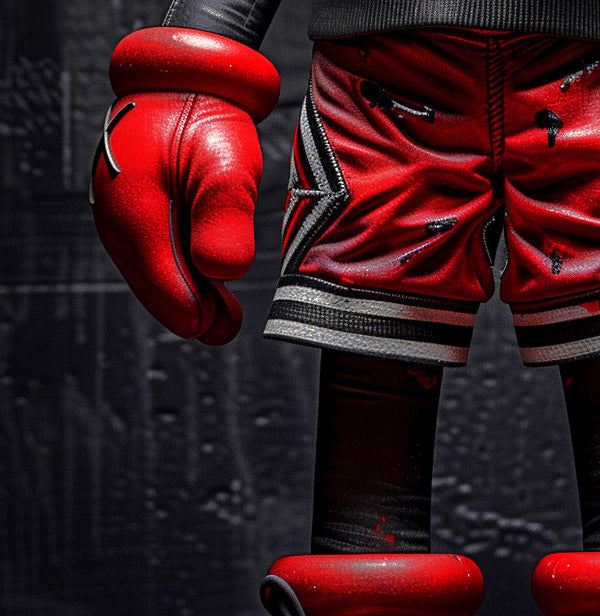 Nba Bulls Red Kaws