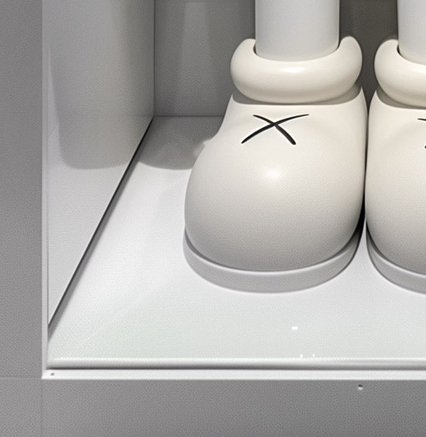 White Glass Case Kaws