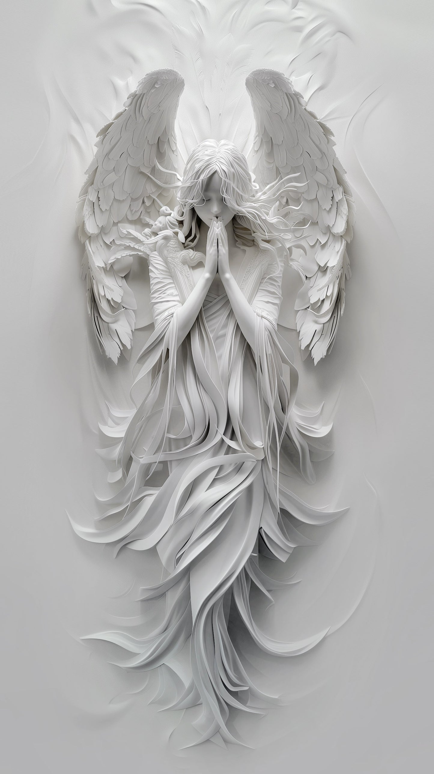 Origami Angel Praying (Limited Edition)