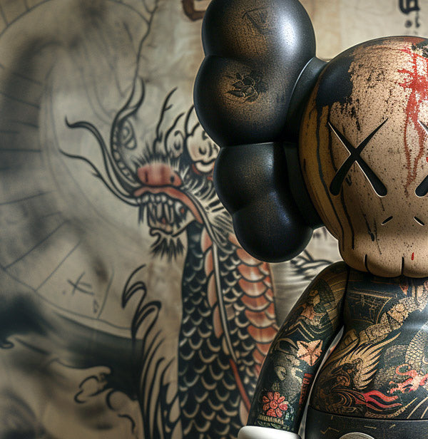 Japanese Tatoo Kaws