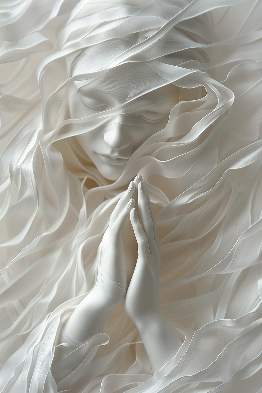 White Silk Madonna (Limited Edition)