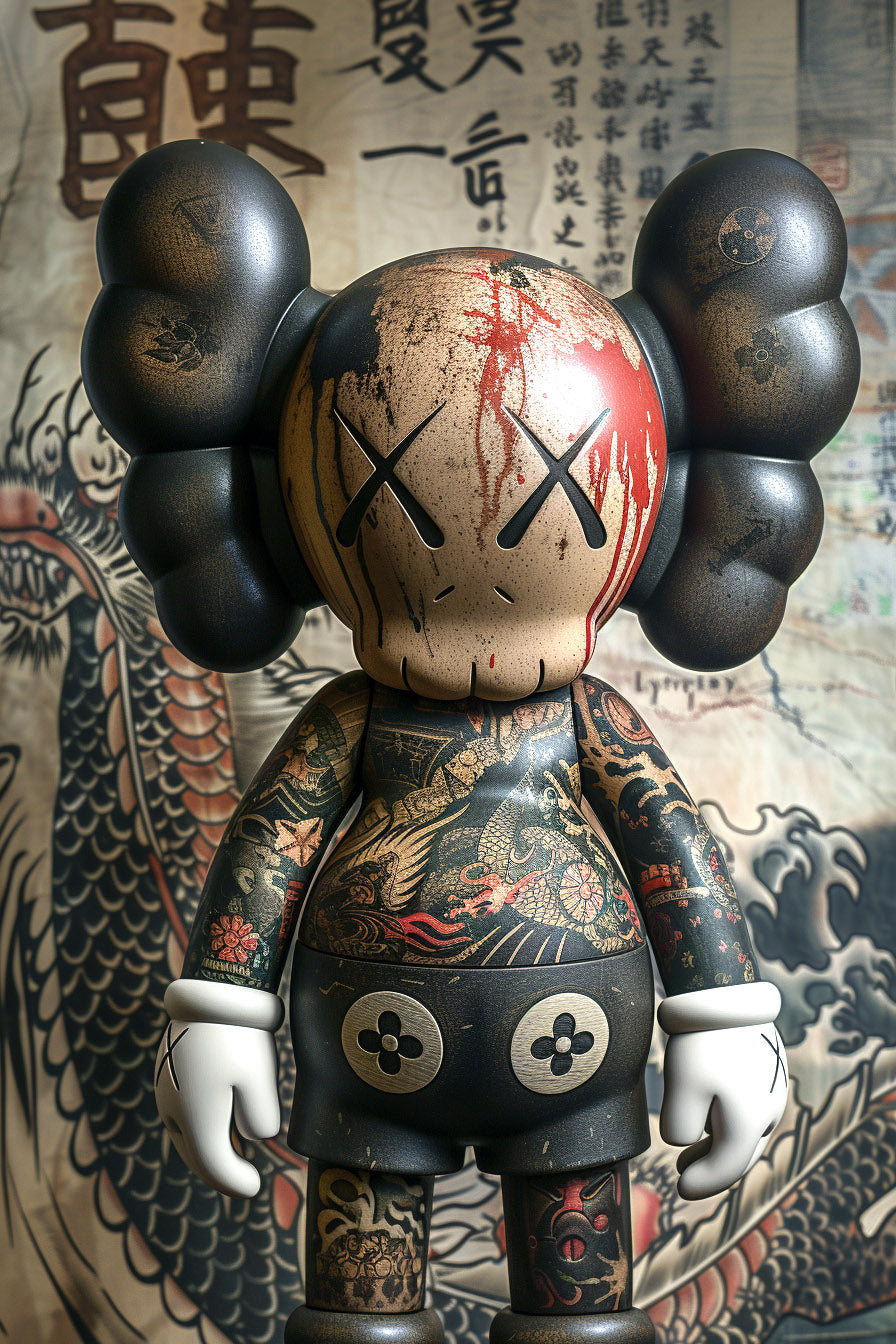 Japanese Tatoo Kaws