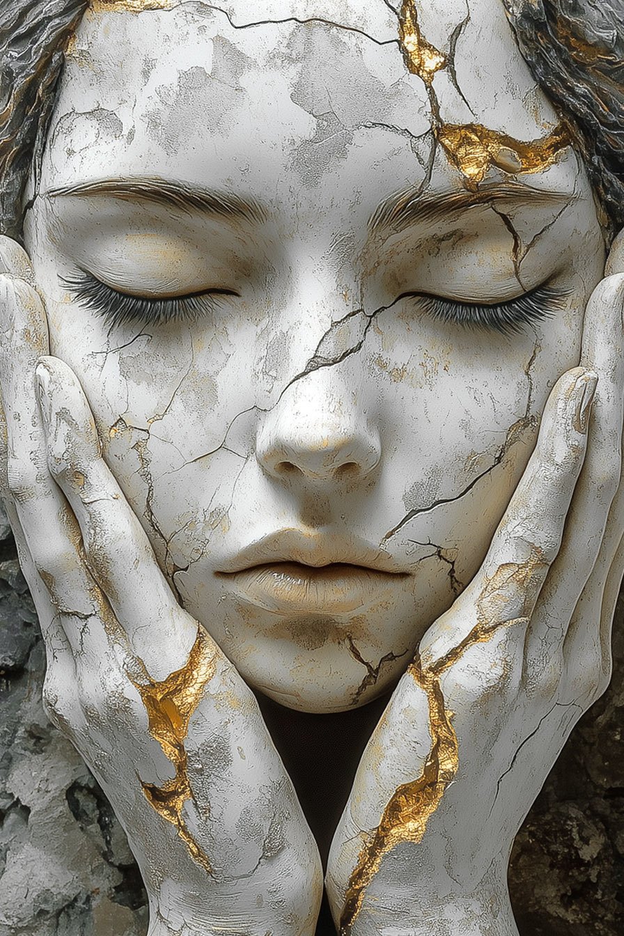 Stone Angel Wings