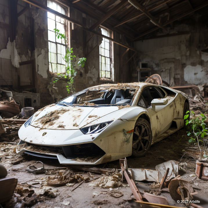 Rust Lamborghini