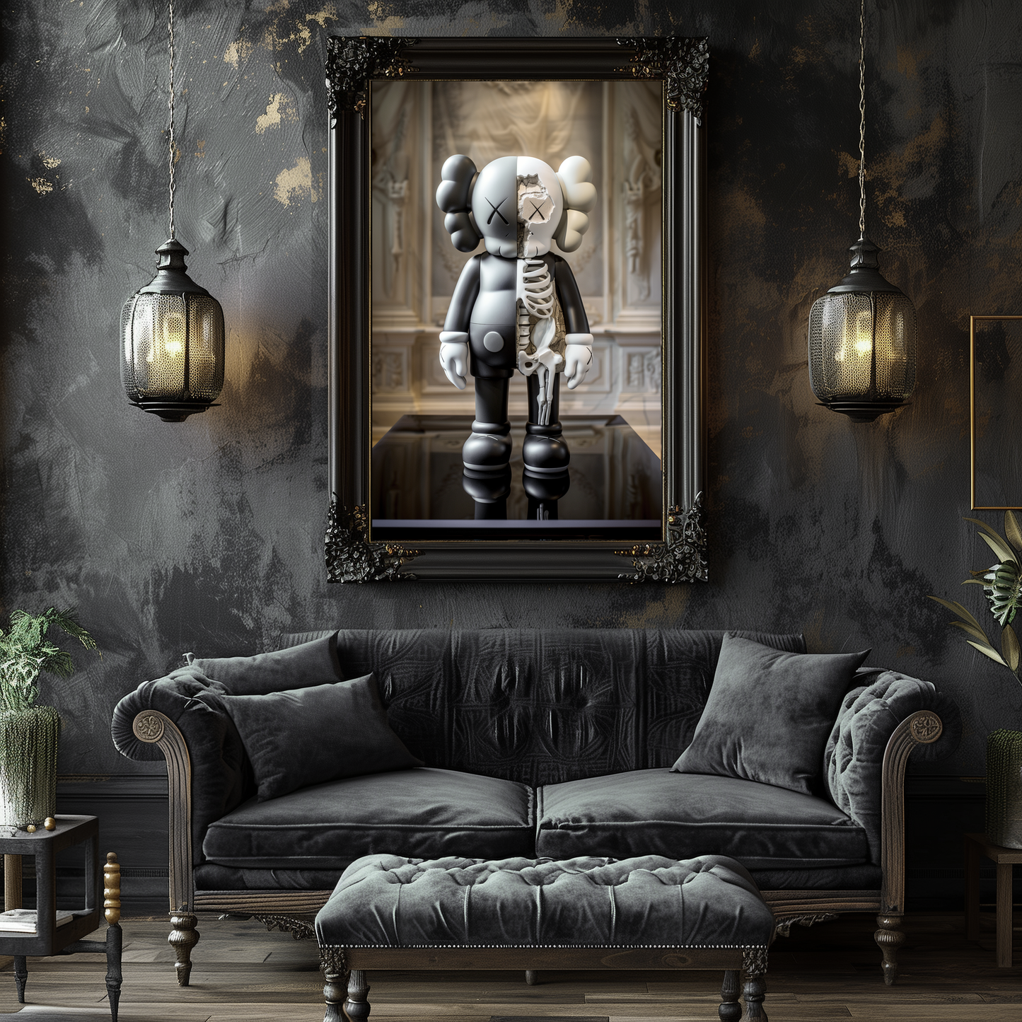 Skull Kaws