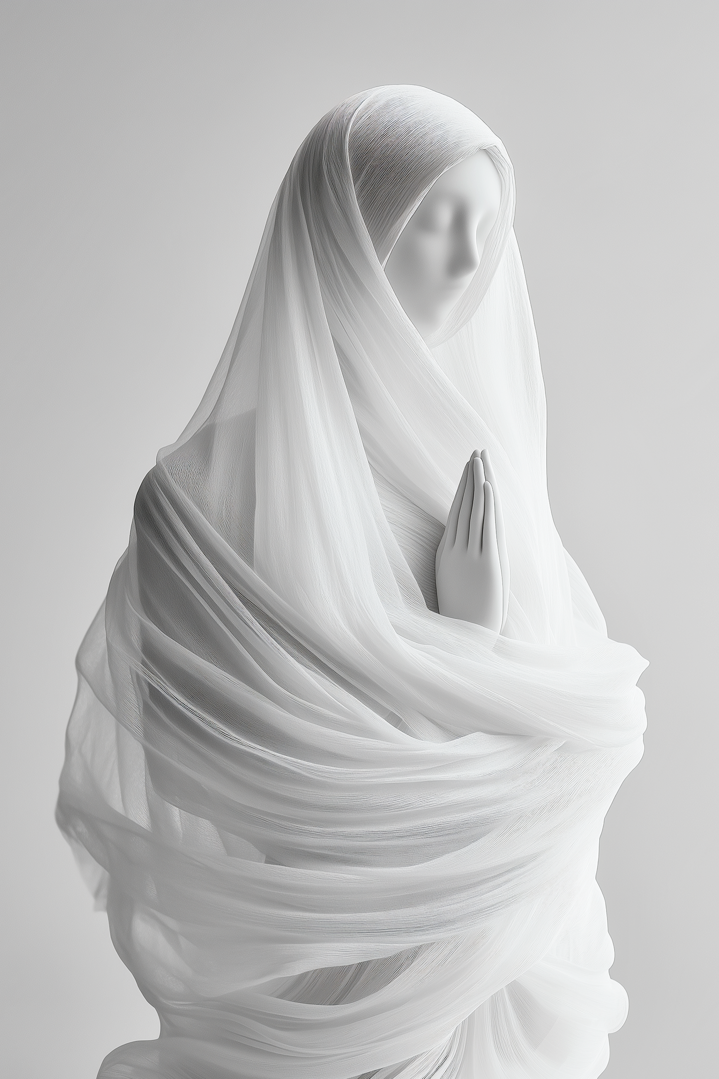 White Madonna Silk