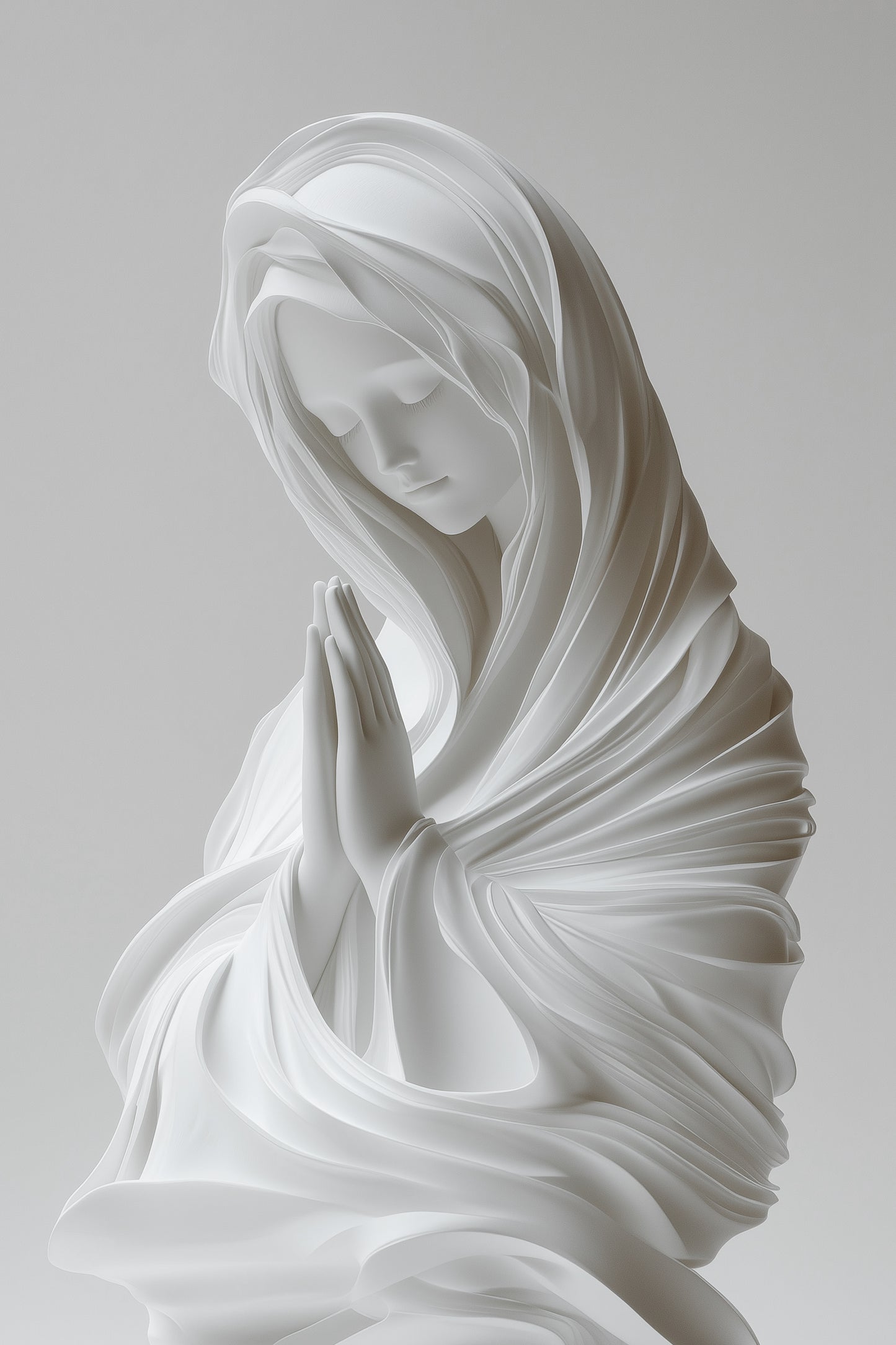 Silk Madonna in Pray