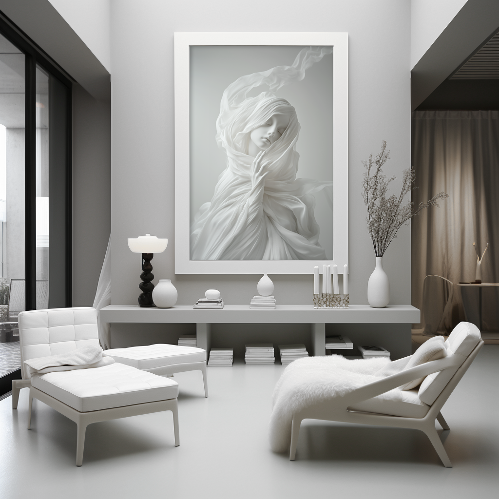 Abstract Madonna Light Silk