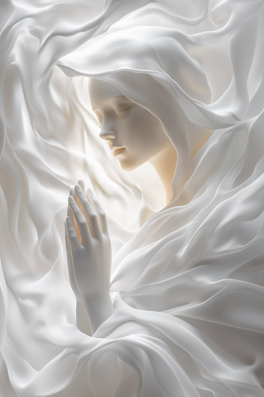 White Silk Madonna 2