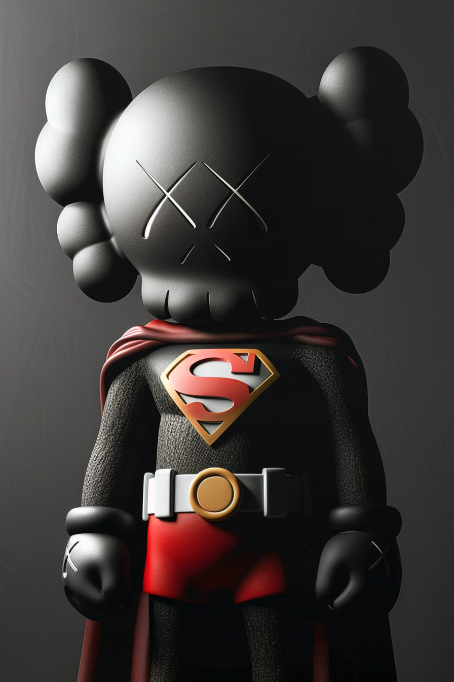 SuperKaws Black&Red