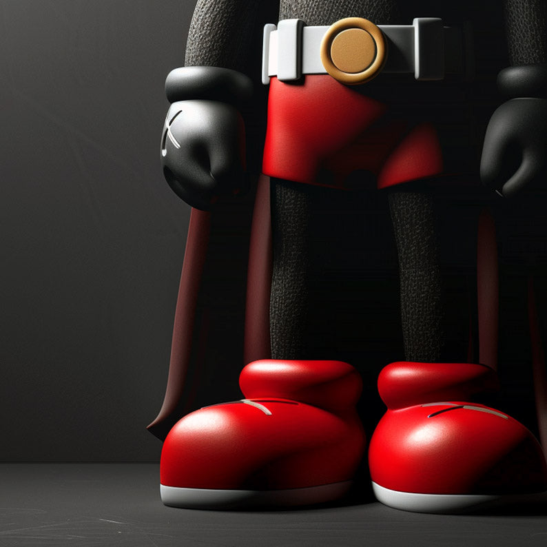 SuperKaws Black&Red