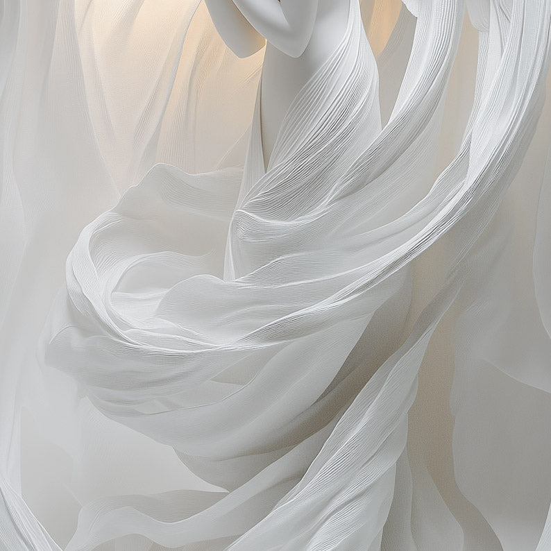 Abstract Angel Praying Niche