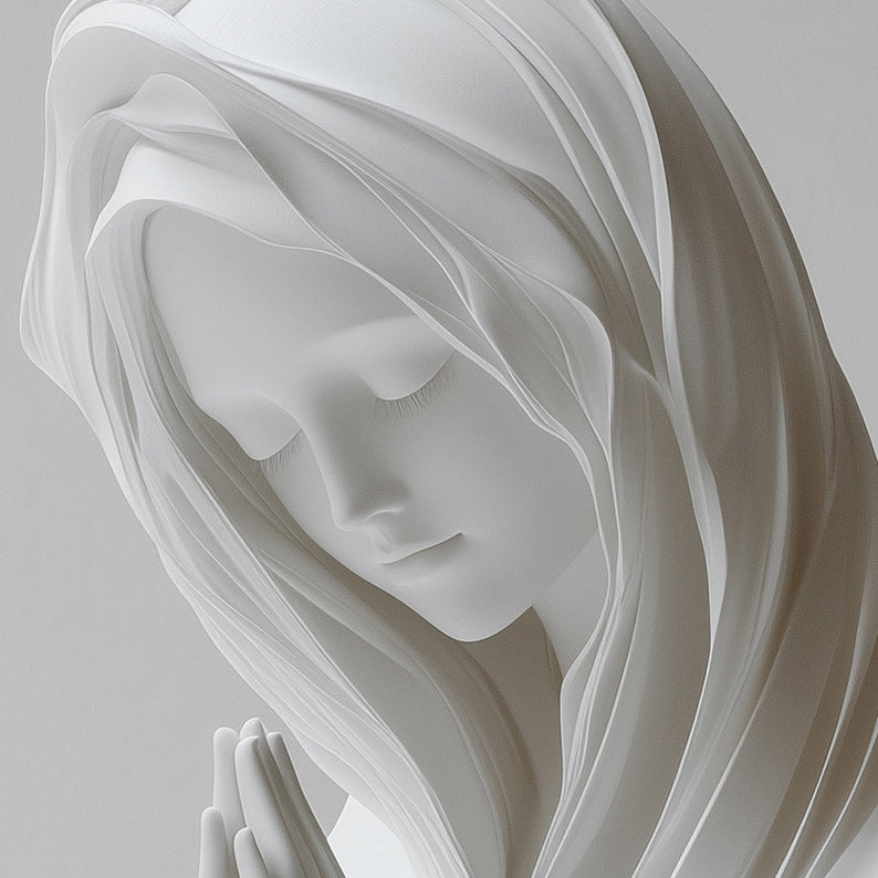 Silk Madonna in Pray