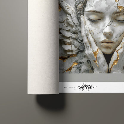 Stone Angel Wings