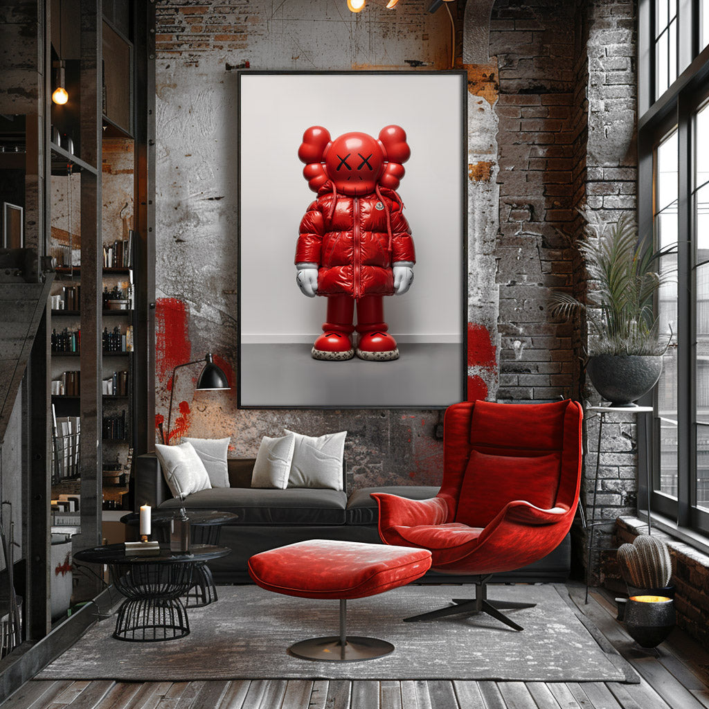 Red Kaws Winter