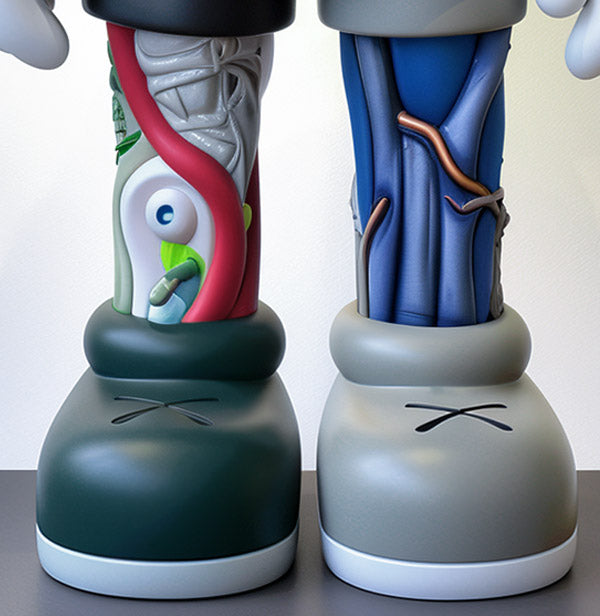Crazy Kaws Dissected at Museum