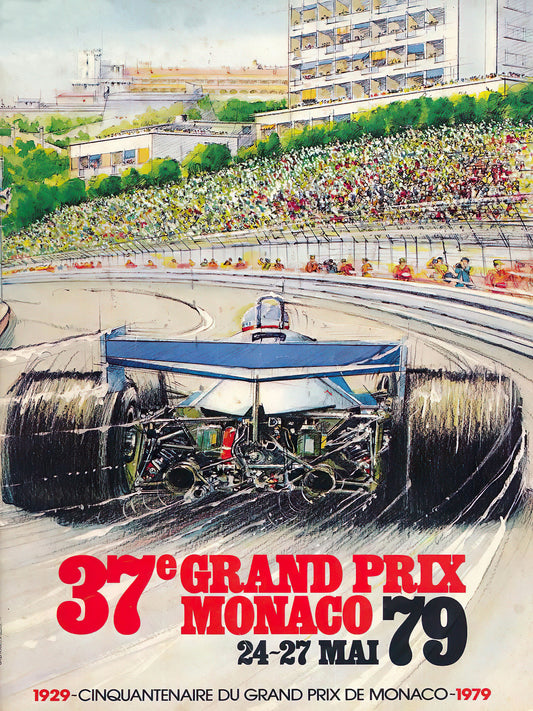 GP MONACO 50° ANNIVERSARY 1929-1979