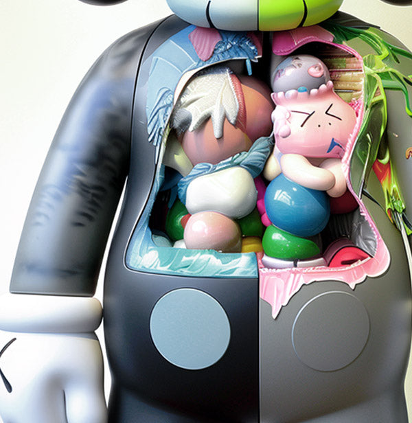 Crazy Kaws Dissected at Museum