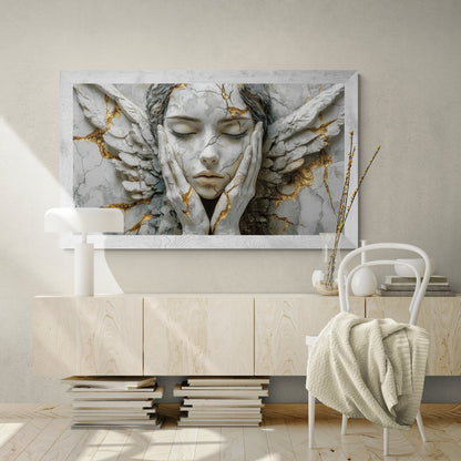 Stone Angel Wings