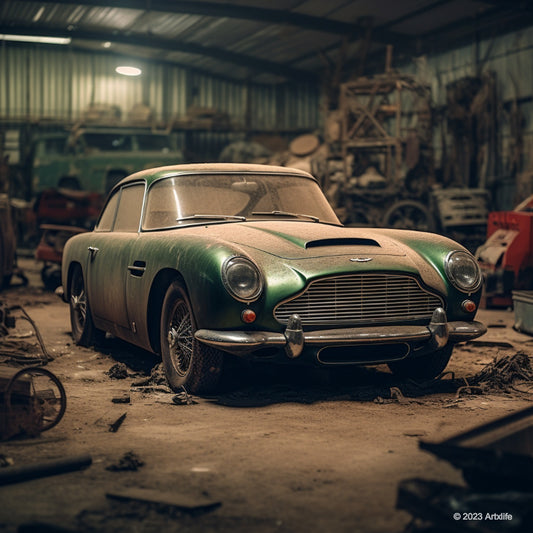 Rust Aston Martin