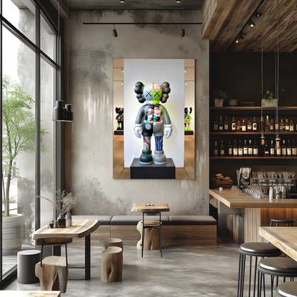 Crazy Kaws Dissected at Museum