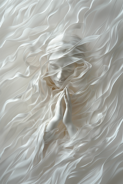 White Silk Madonna (Limited Edition)
