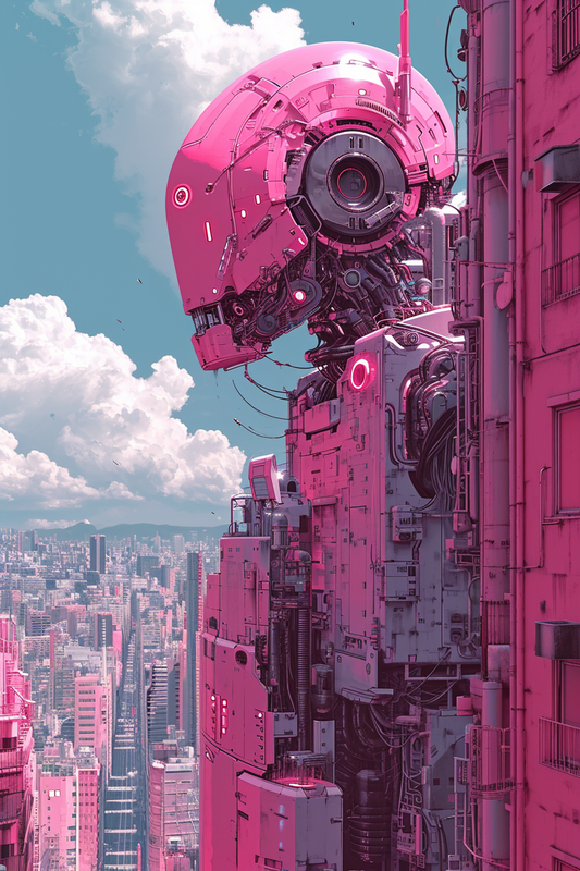 Akira robot city 2