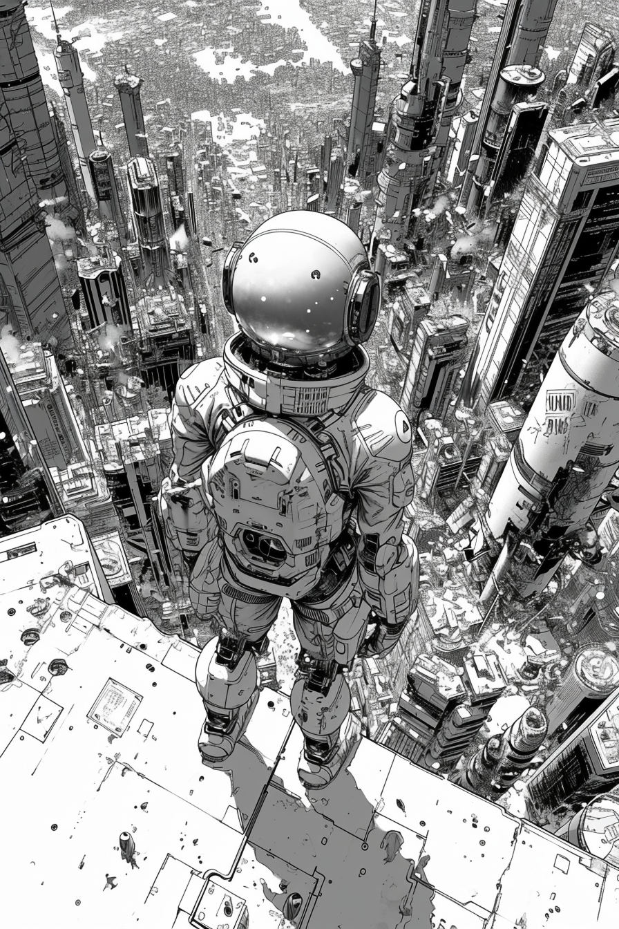 Akira robot city 3