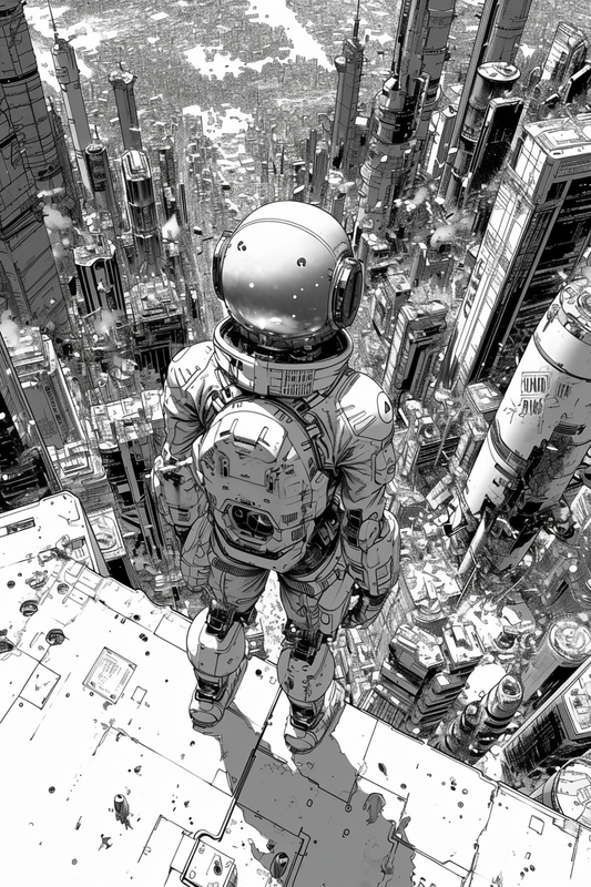 Akira robot city 3