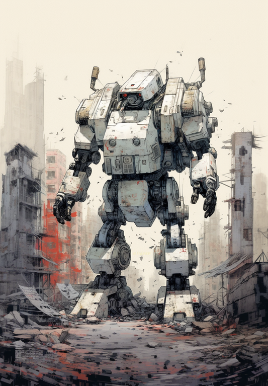 Akira robot city