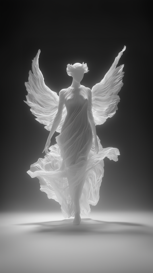 Silk Angel Abstract