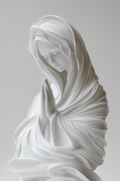 Silk Madonna in Pray