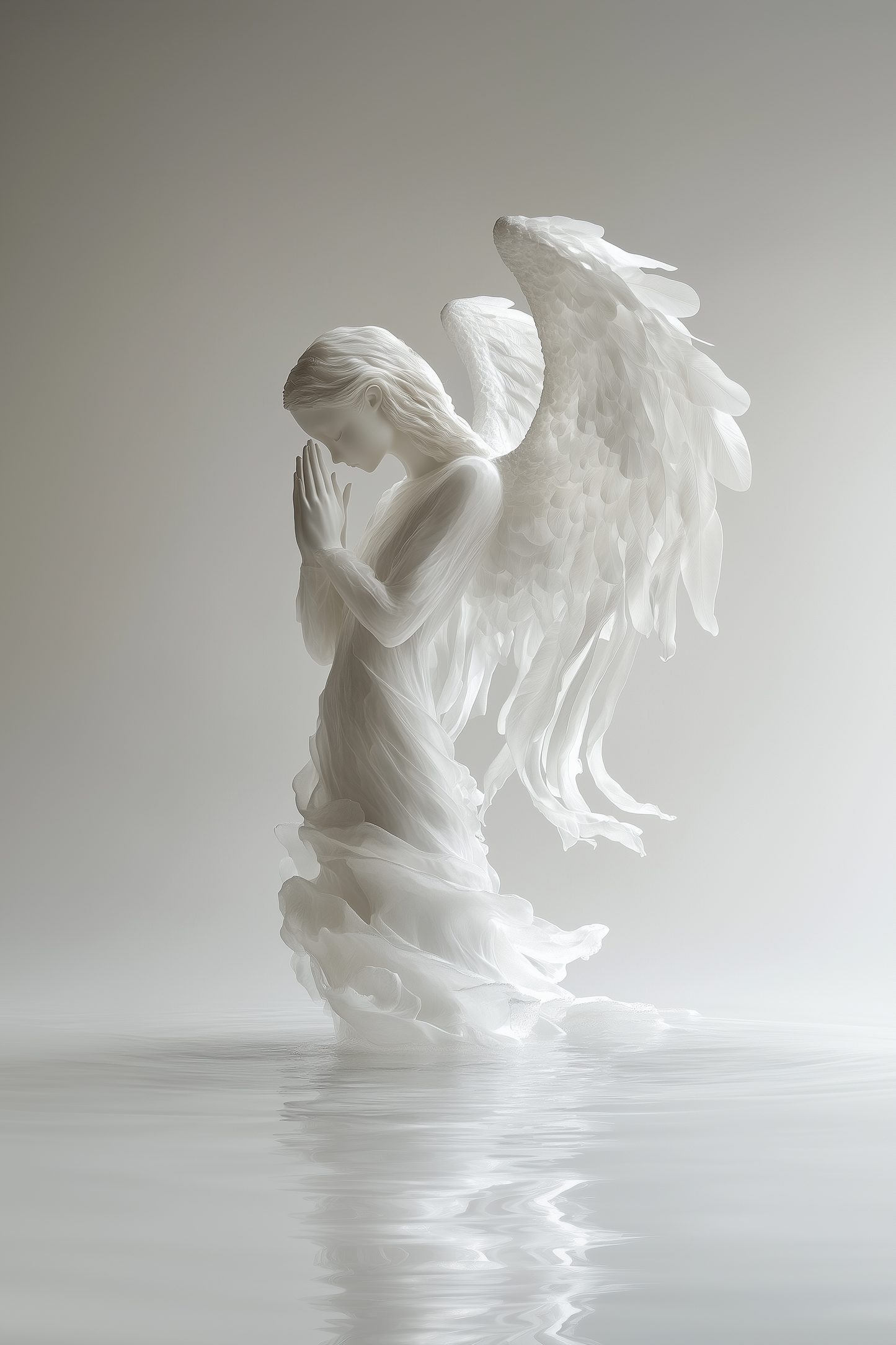 Water Silk Angel Pray