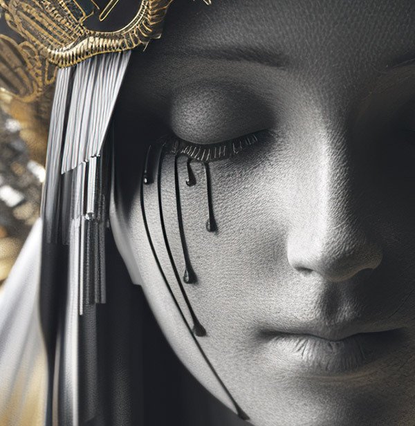 Golden Pray Madonna