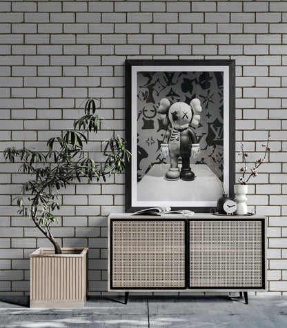 Skeleton Black Kaws