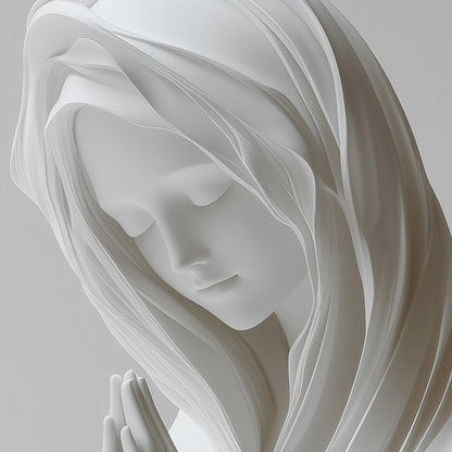 Silk Madonna in Pray