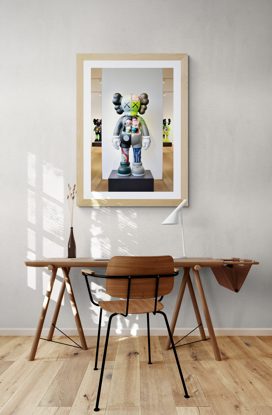 Crazy Kaws Dissected at Museum